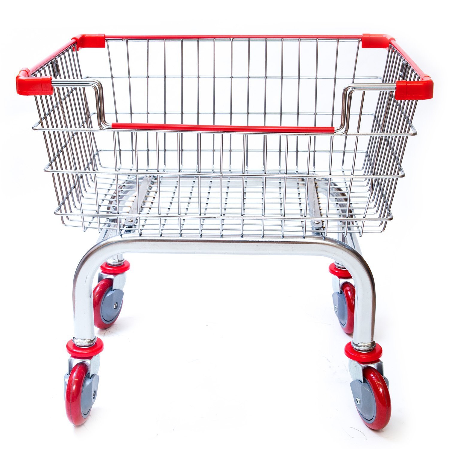 【極美品】LAUNDRY CART WITH POLE RACK CHROME R&B Wire Products® Chrome Standard Capacity Laundry Cart w