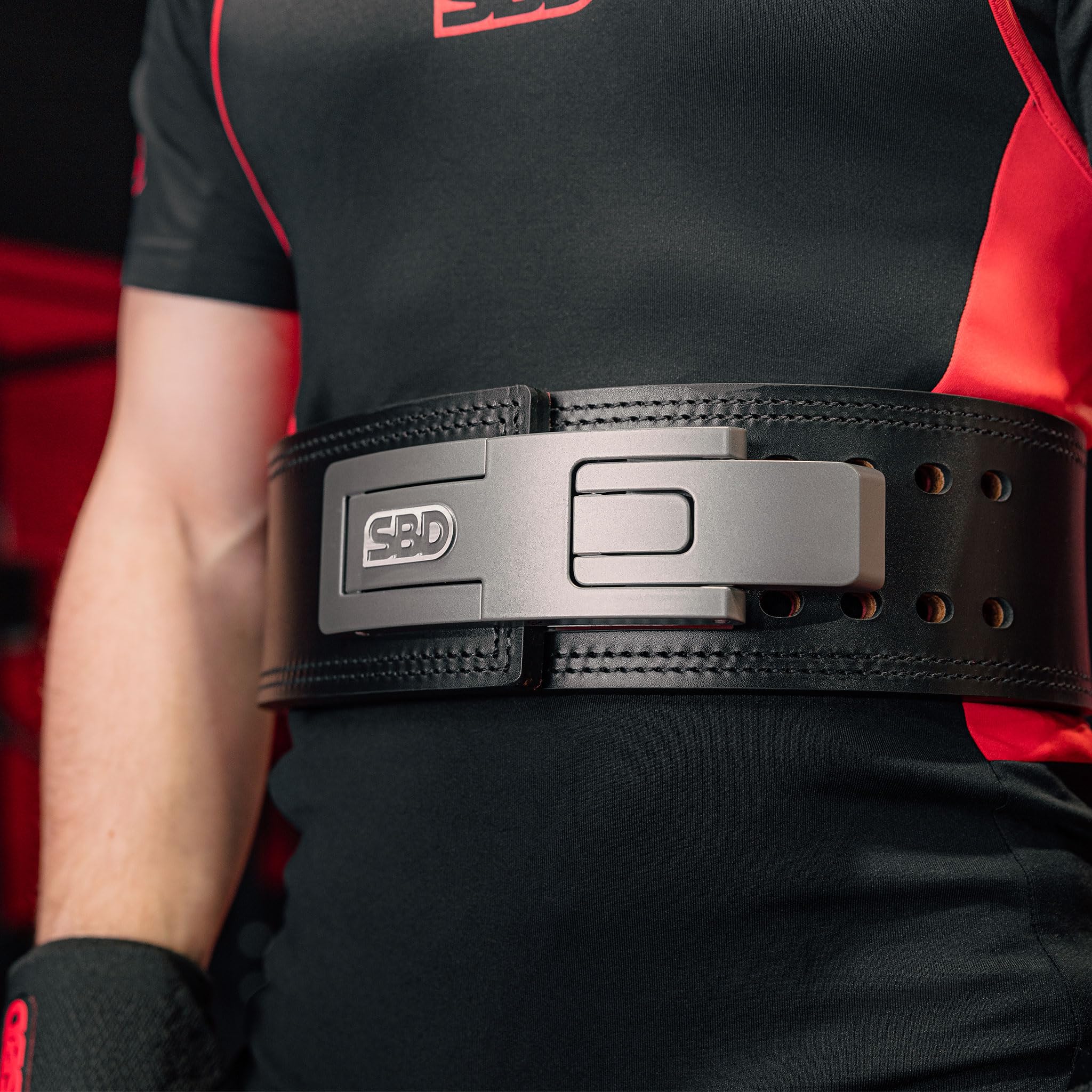 SBD Premium 13mm Powerlifting & Weight Lifting Belt – British Manufactured Gym Belt for Squats, Deadlifts & Strength Training Lever Weight Lifting Belt