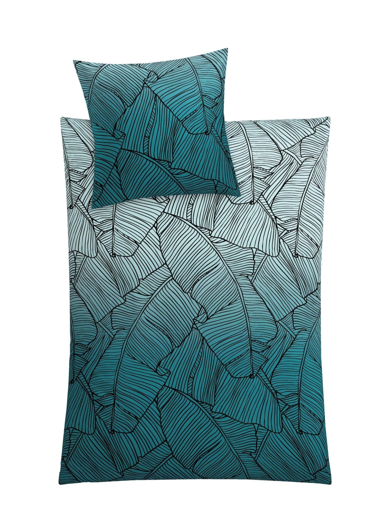 Kleine Wolke Turquoise 6238675952 Vero Maco Satin Bed Linen 135 X 200 Cm Petrol