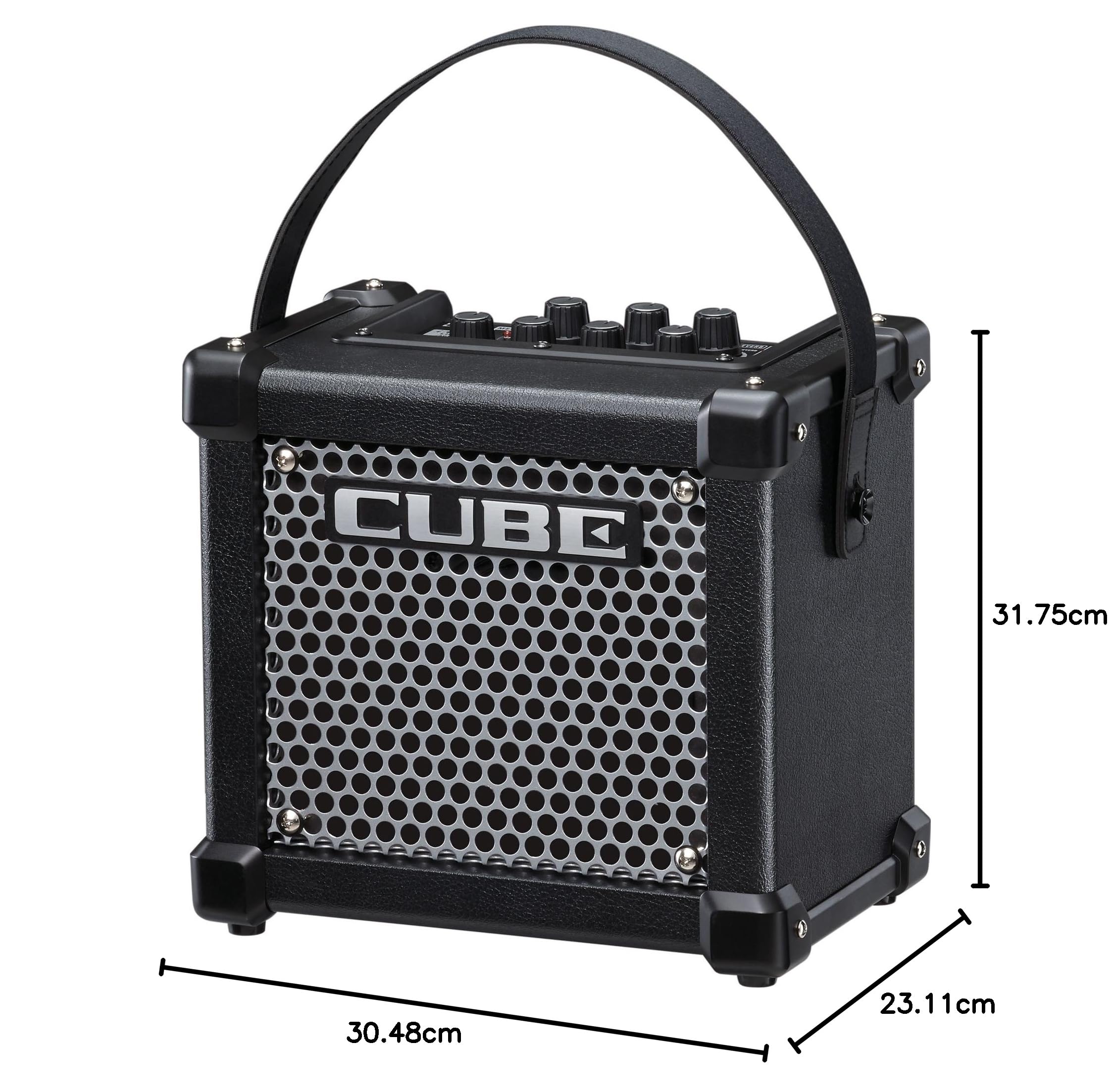 ローランド マイクロキューブ(Roland MICRO CUBE) Roland Amplificador portátil de guitarra Micro Cube GX de 3 watts