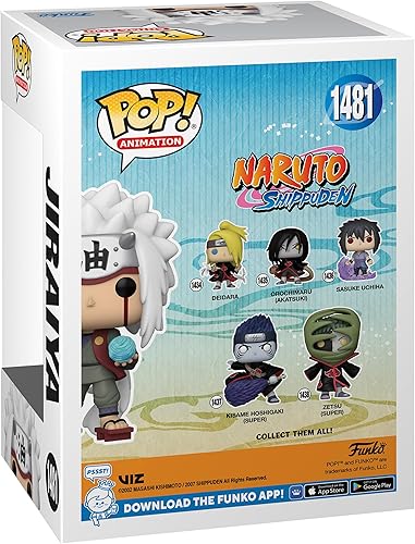 Miniatura 4 de Funko Pop Animation Naruto Shippuden - Jiraiya con Rasengan - Edición especial Multicolor Glow Exclusive #1481
