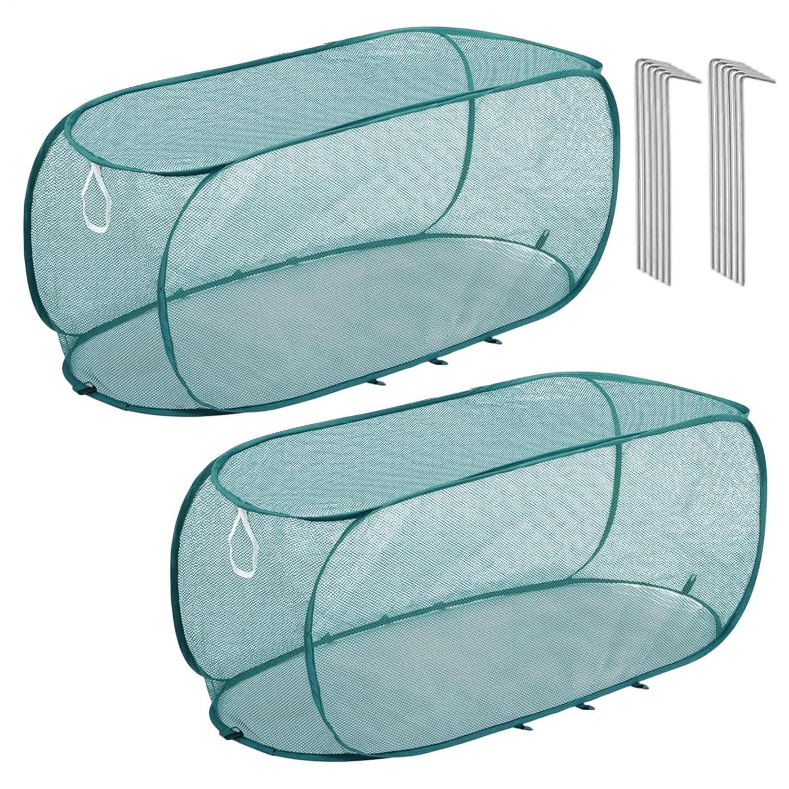 Filet De Protection Pour Bac Surélevé Lot de 2 écrans barrière anti-oiseaux