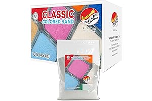 Sandtastik White Play Sand - Smooth & Non-Toxic Sensory Sand
