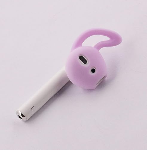 Miniatura 8 de ALXCD Reemplazo de gancho de oreja para auriculares Airpod MMEF2AMA, 3 pares de almohadillas de silicona antideslizantes, apto para Airpod 1 Airpod