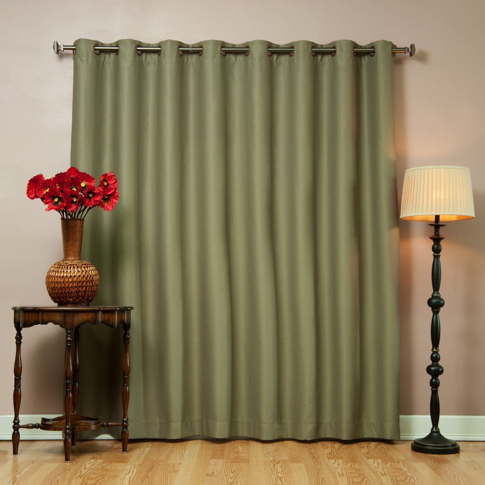 Green Thermal Door Curtains Curtains & Drapes 2023