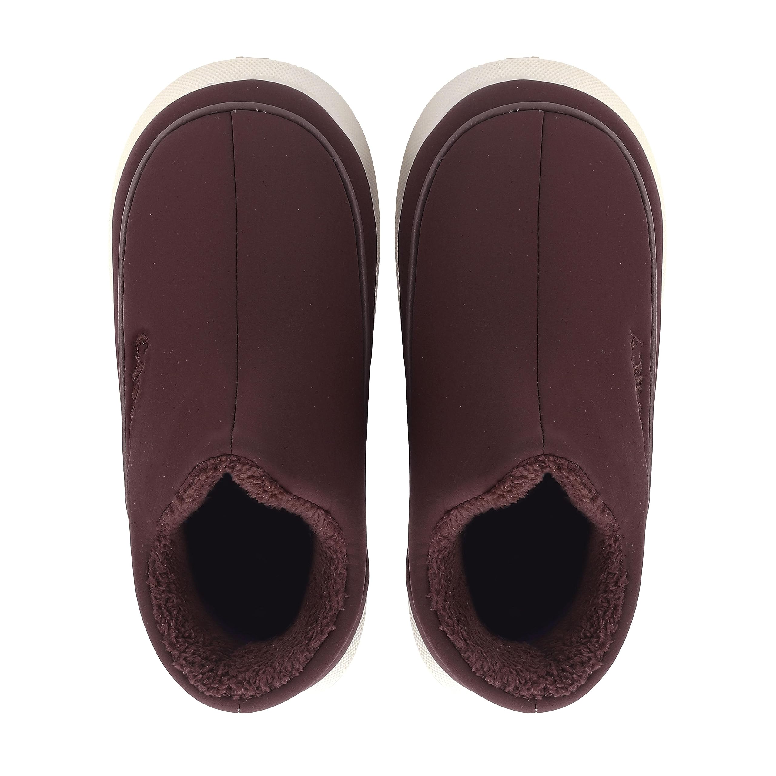 CASSIEY Comfortable Indoor/Outdoor Winter Slip on Shoes |Womens Slip on Shoes |Girls Winter Fur Shoes- Brown (B0CH6MM9KB) Amazon Price History, Amazon Price Tracker