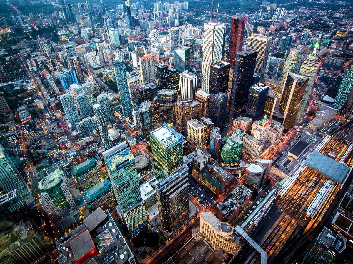 CALVENDO Puzzle Vol au-Dessus des Canyons de Toronto 1000 Pieces 64 x 48 cm from Renate Bleicher