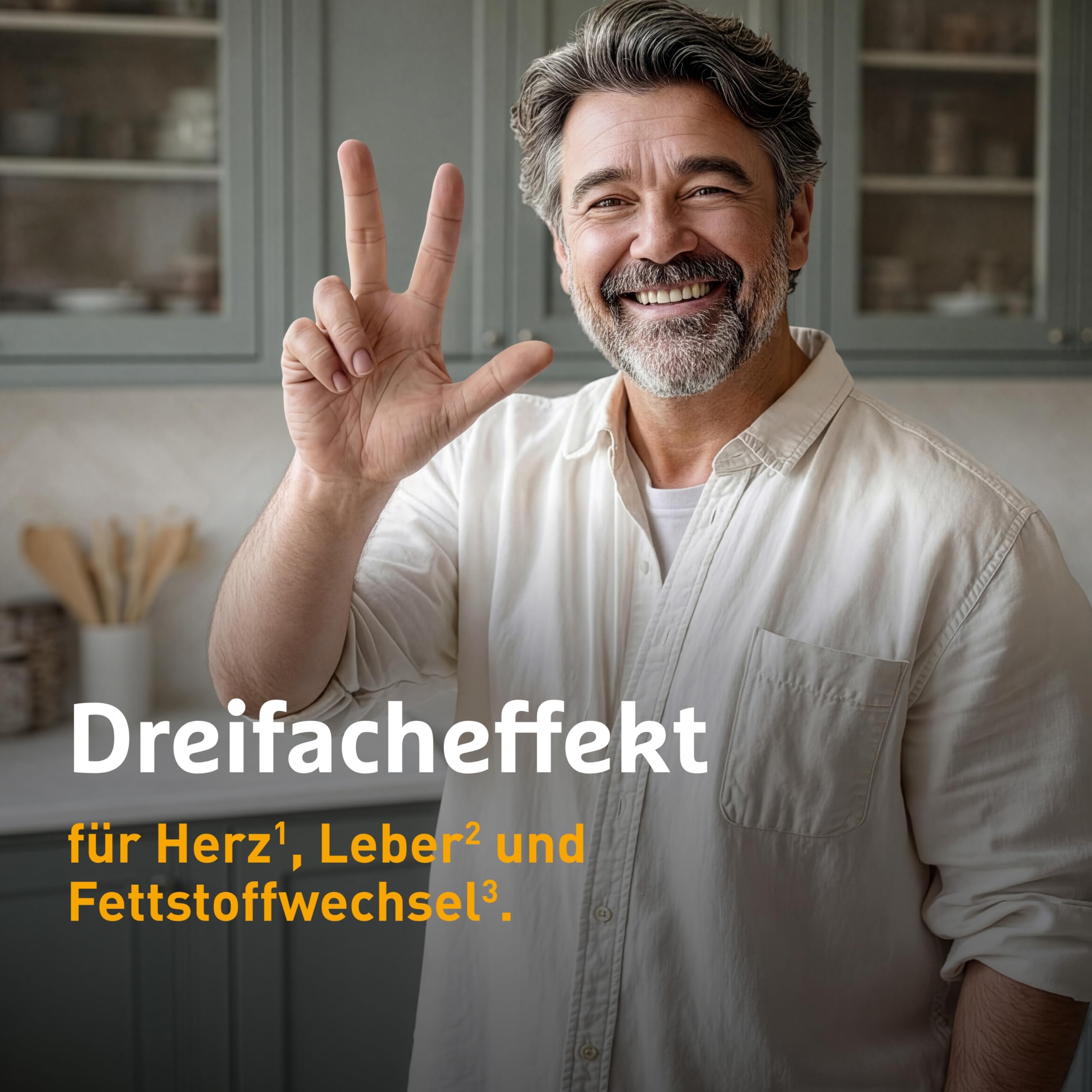 Natürliche Formel mit Omega-3 (EPA/DHA) & Cholin aus Krillöl für Herzfunktion, Leberfunktion und Fettstoffwechsel*- ergänzt mit Mariendistel, Nahrungsergänzungsmittel | 180 Kapseln
