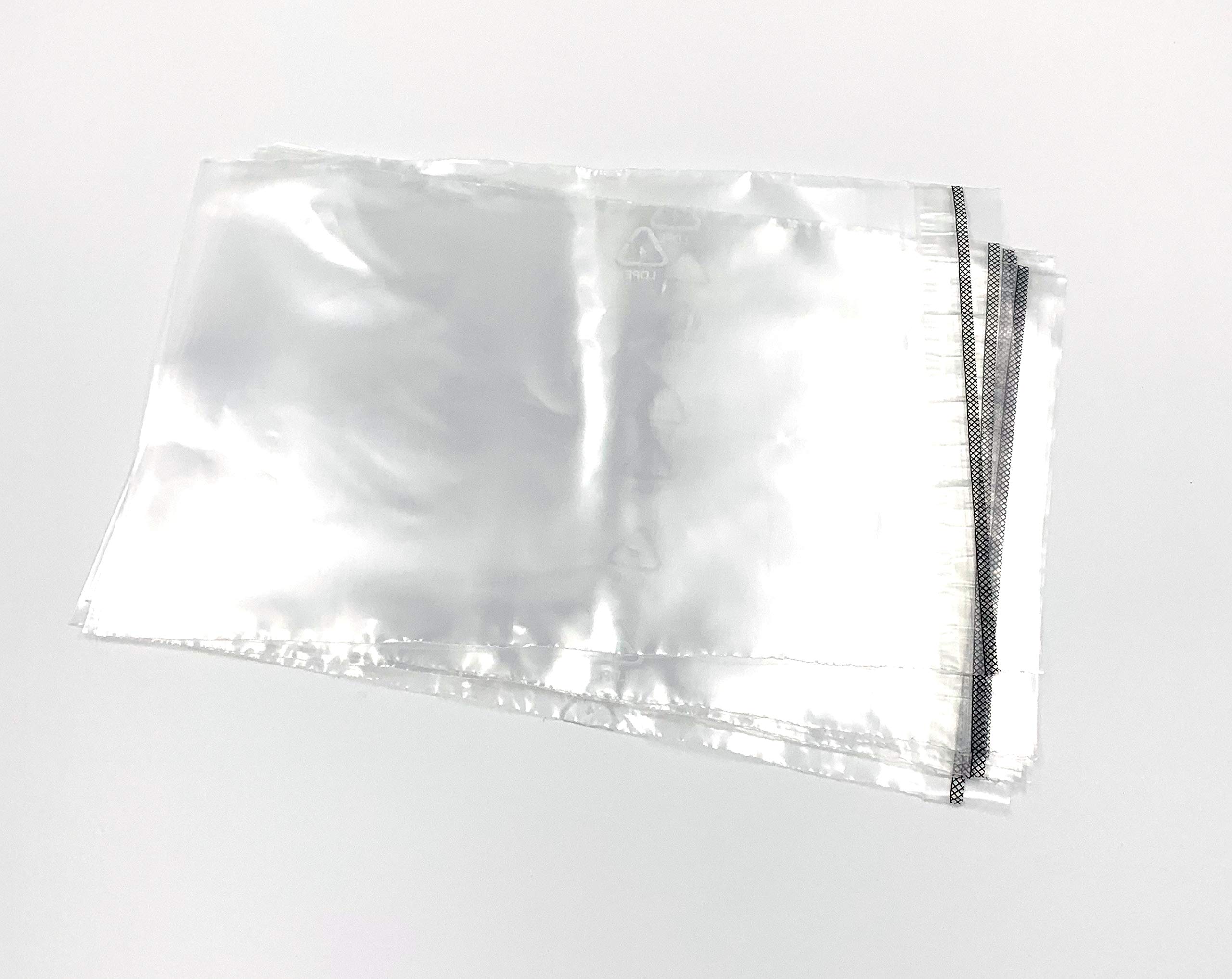 transparente Folienversandtaschen für Infoschreiben, Gutscheine, Werbebroschüren & Co – 500 Stück selbstklebende Adhäsionsverschlussbeutel mit den Maßen 220 x 165 mm (DIN C5)