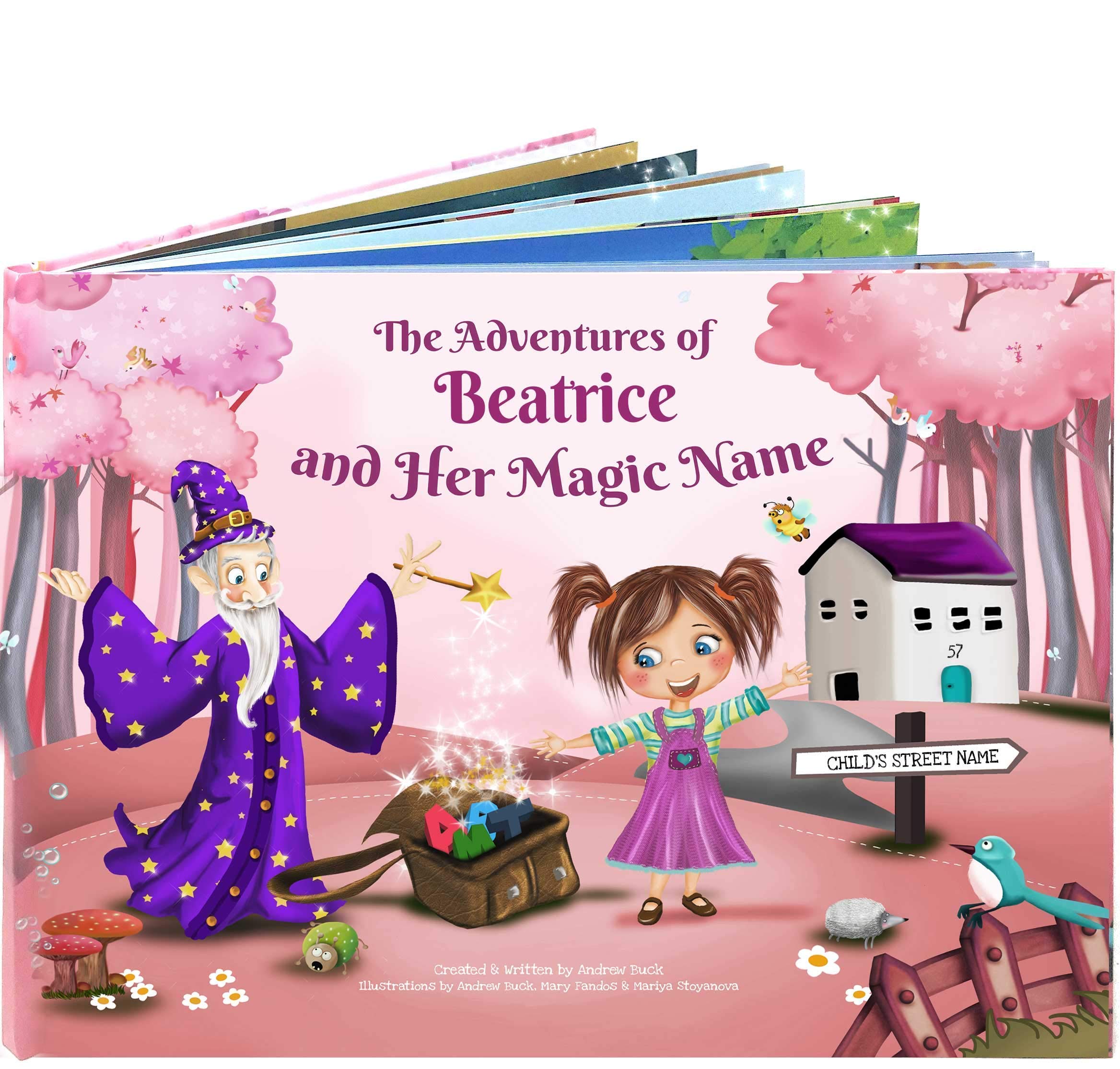 Personalised Magic Story Book - A Bedtime Story Based on the Letters of a Child’s Name - Learning and Reading Development