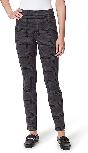 Gloria Vanderbilt Avery Ponte - Pantalón ajustado de meter para mujer