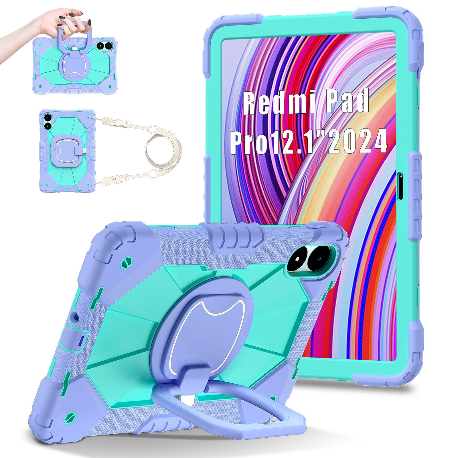 Coque de protection rigide pour Poco Pad 12.1 haute densité - 8