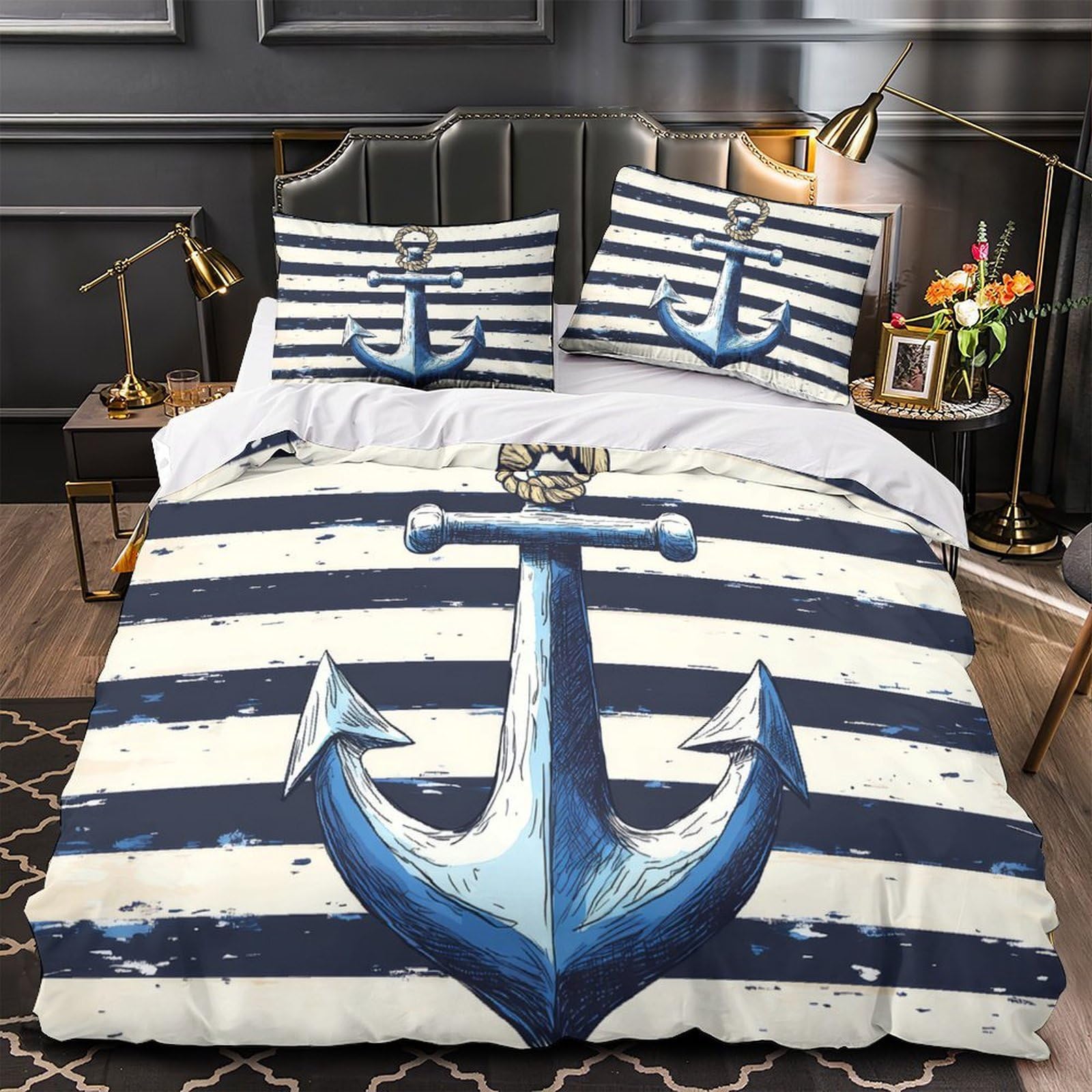 Linge de lit super doux animaux marins housse de couette haut de gamme