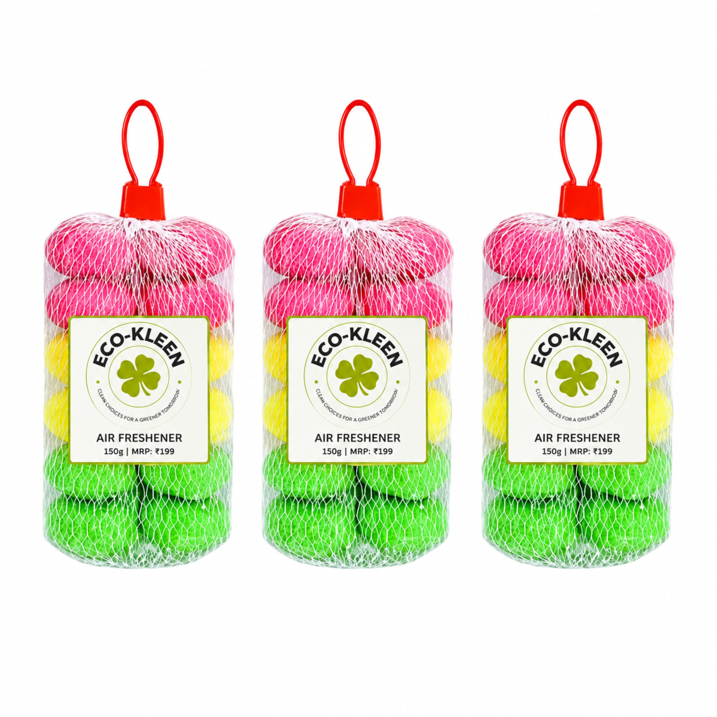 Bathroom Freshener Balls, 150g Each (Pack of 3) | Long Lasting Air Freshener Refill | Fresh Fragrance for Bathrooms, Toilets, Urinals & Washrooms-image-30