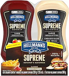 Hellmann's Supreme Kit Ketchup 390g + Maionese 330g