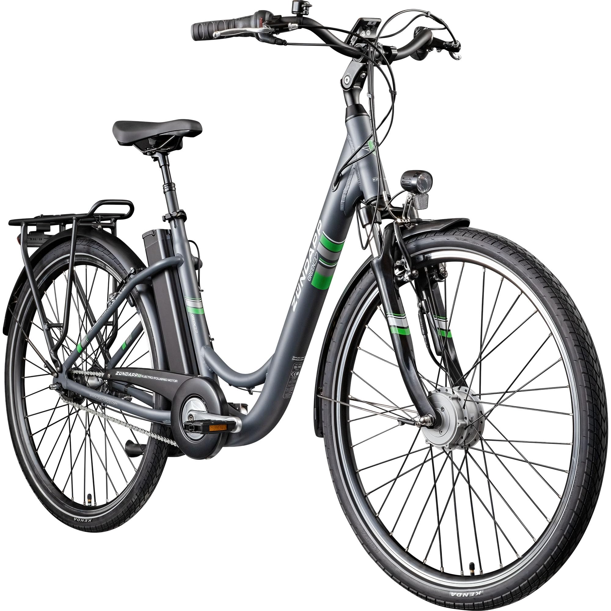 ZÜNDAPP Green 3.7 28 Zoll Retro City E Bike Damen Pedelec 150-175 cm