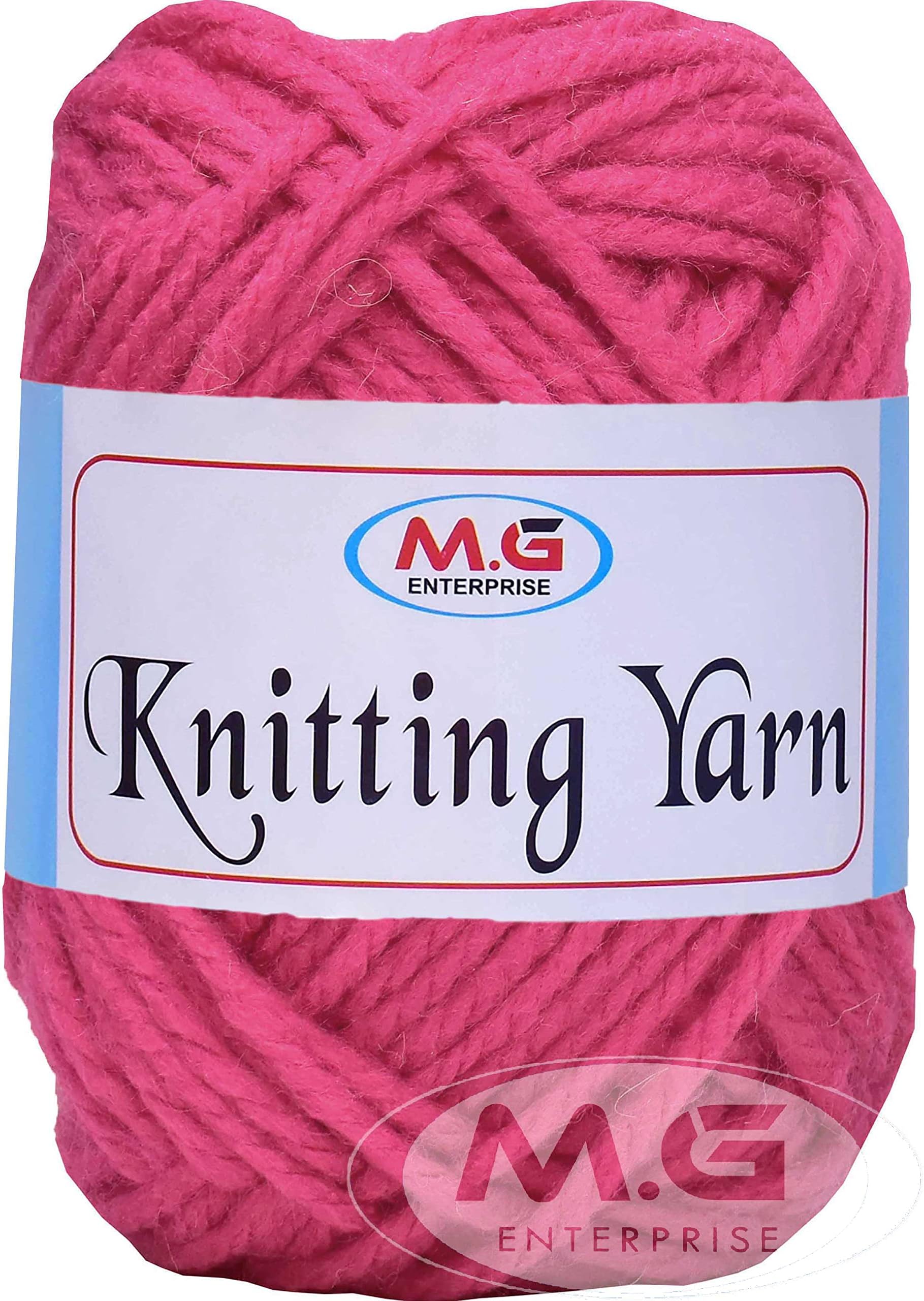 - M.G ENTERPRISE Knitting Yarn Thick Chunky Wool, Deep Salmon 300 gm Best Used with Knitting Needles, Crochet Needles Wool Yarn for Knitting. by M.G ENTERPRIS R SN