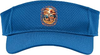 Autumn Fall Deer Family Woodland Forest Leaves Nature Walks Sport Sun Visor