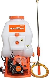 Neptune Simplify Farming NF-708 2-Stroke Knapsack Power Sprayer | 26CC Petrol Engine | 20-Litre Tank Capacity | Includes 2 Price In India