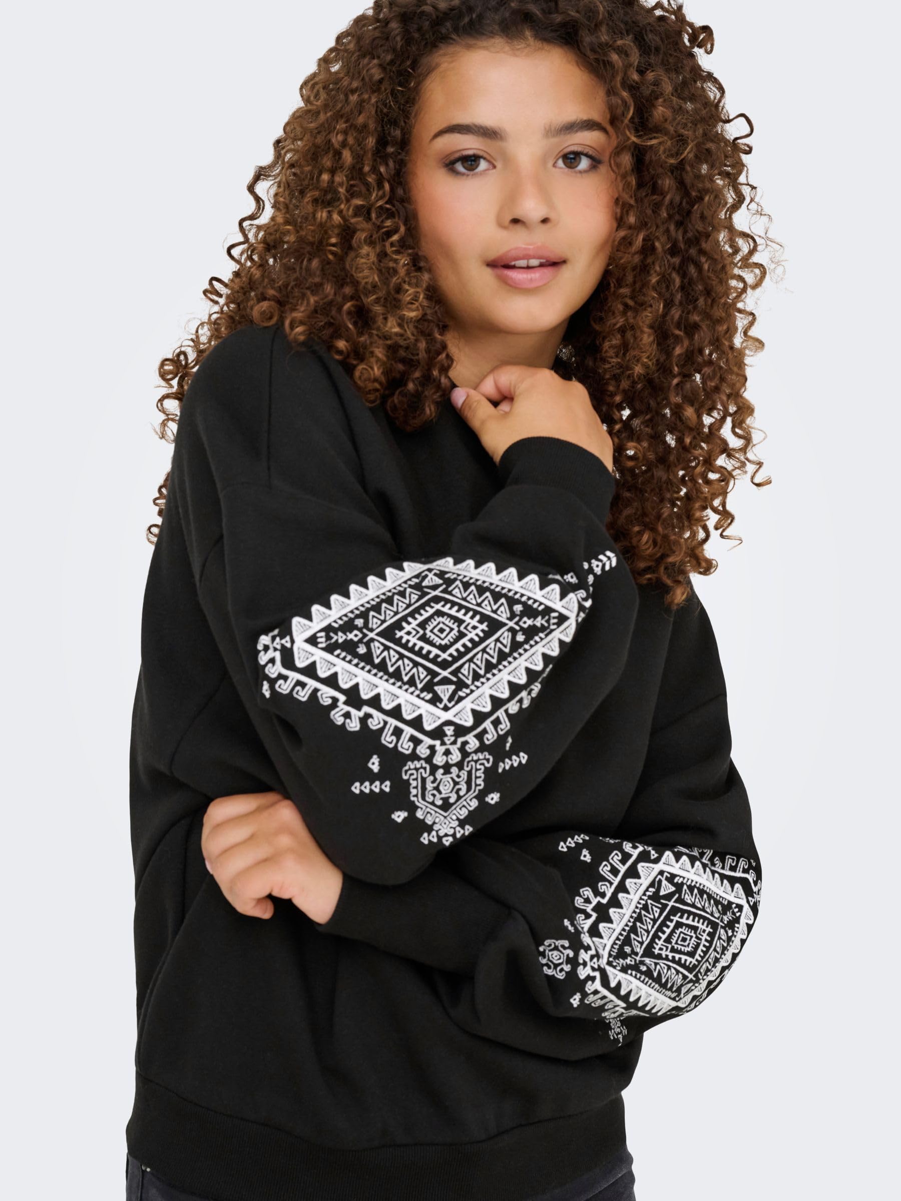 Only Onlcally L/S Print O-Neck CS Swt Onlcally L/S Print O-Neck CS Swt Mujer (Pack de 1)