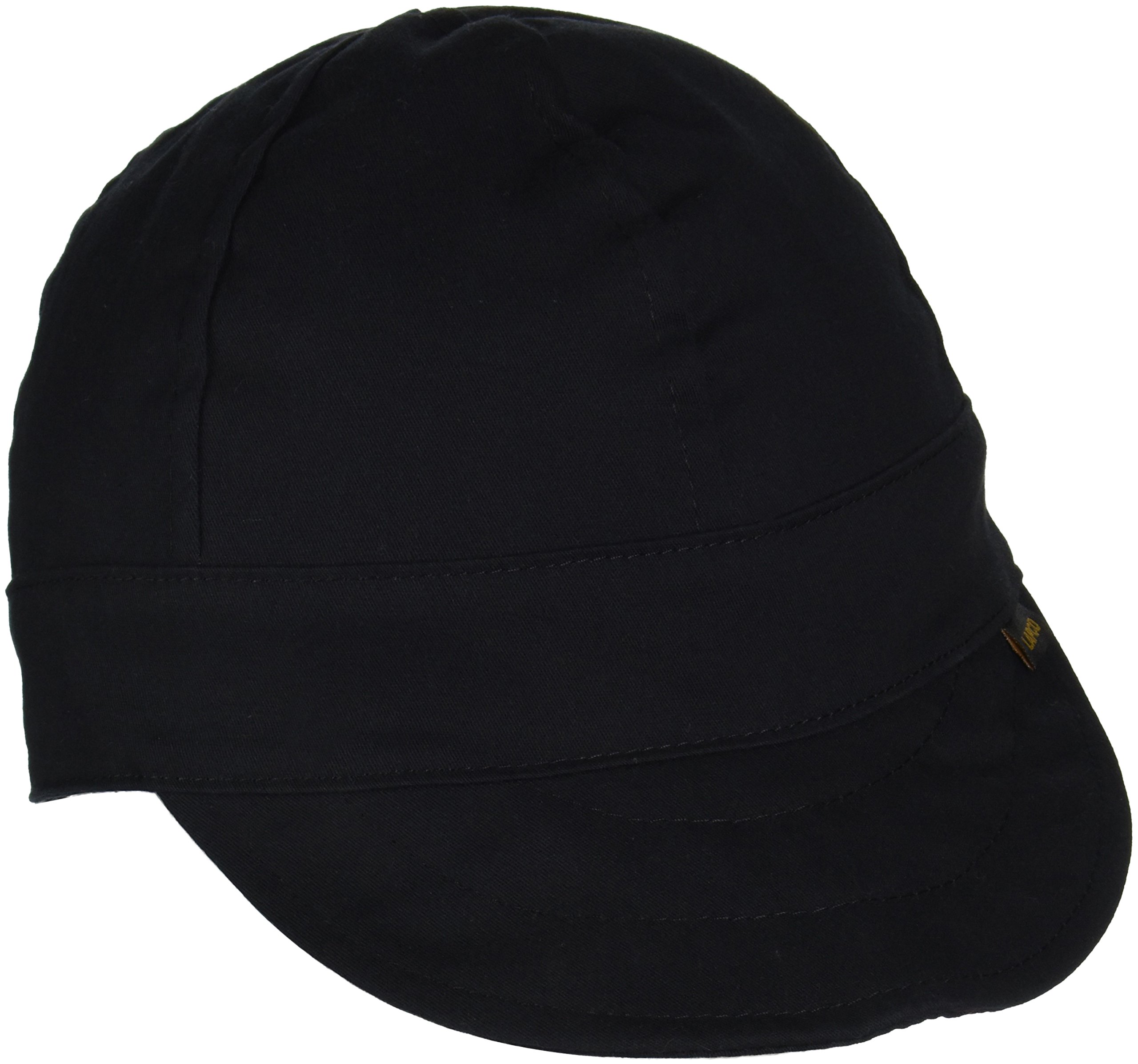 Lapco Lap 6CB-8 6-Panel Welder's Caps, 8", Black ,1 Piece