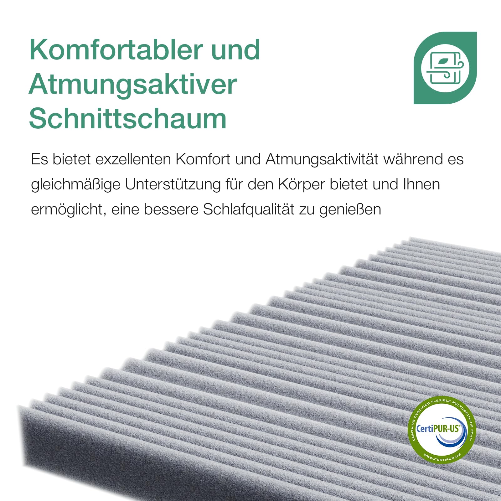 Novilla Matratze 90x200 H3/H2 7-Zonen Kaltschaummatratze | Größe + Höhe wählbar | Atmungsaktive 60°Waschbare Bezug | Öko-Tex CertiPUR US | Rollenmatratze Höhe 16 cm