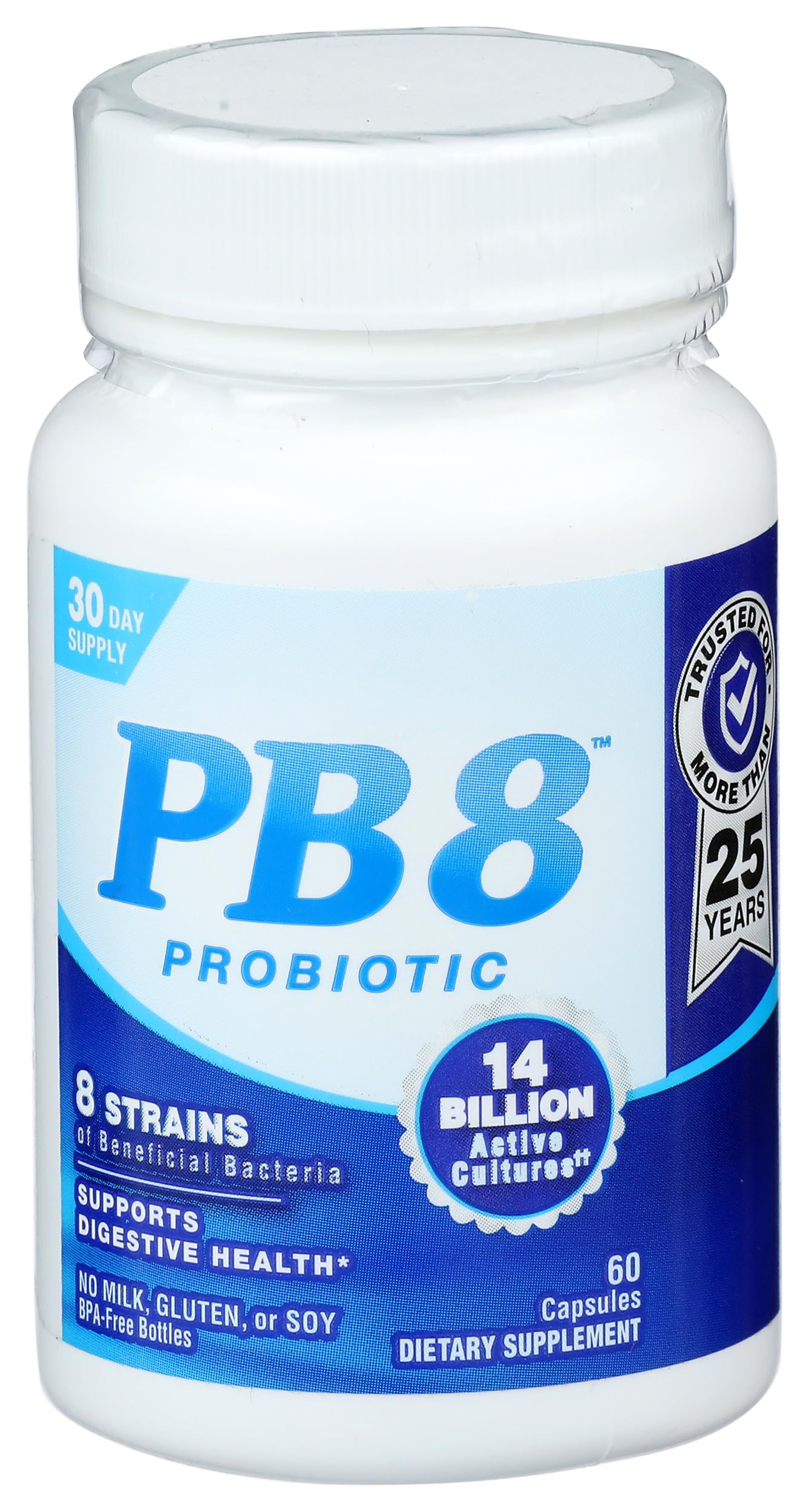 Nutrition Now, PB8 Acidophilus Capsules, 60 Count