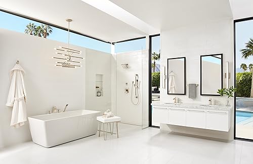 Miniatura 5 de Pfister Toallero Kenzo de 24 pulgadas, níquel cepillado