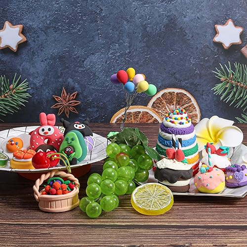 Miniatura 9 de CiaraQ Kit de arcilla para modelar - Arcilla seca al aire en 50 colores con herramientas de escultura, ideal para manualidades, proyectos de