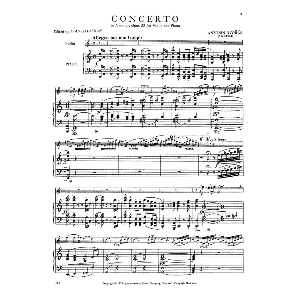 Amazon.com: Dvorak, Antonin - Concerto in a minor, Op. 53