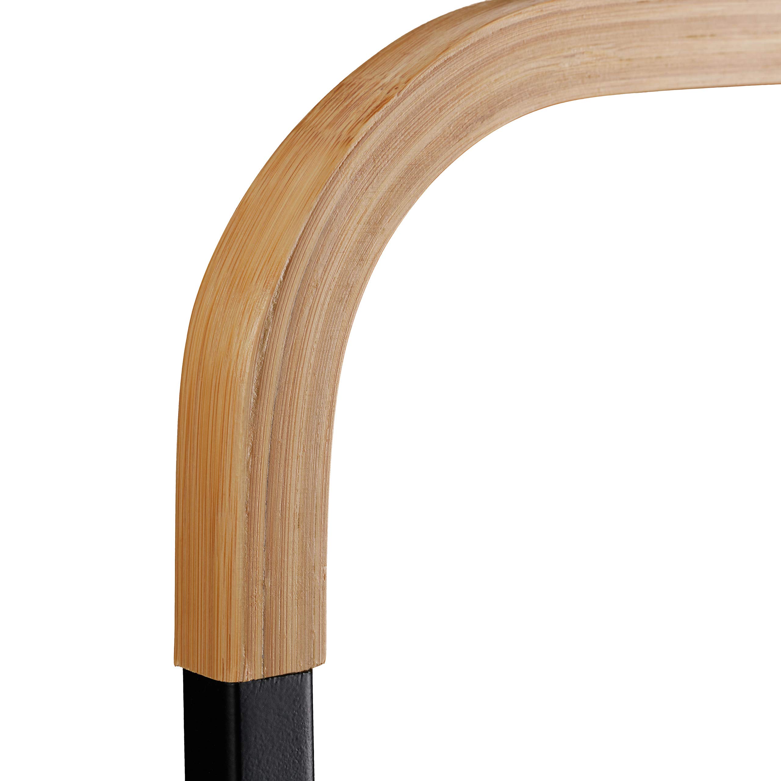 LOFT42 Firm Handdoekenrek 2 roedes Zwart Metaal