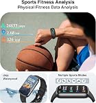 Fitness Tracker, Smart Watches for Women Men with 24/7 Heart Rate/Blood Pressure/Blood Oxygen Monitor, Sleep Tracker, Calories&Step Counter, IP68 Waterproof Health Activity Trackers for Android&iPhone