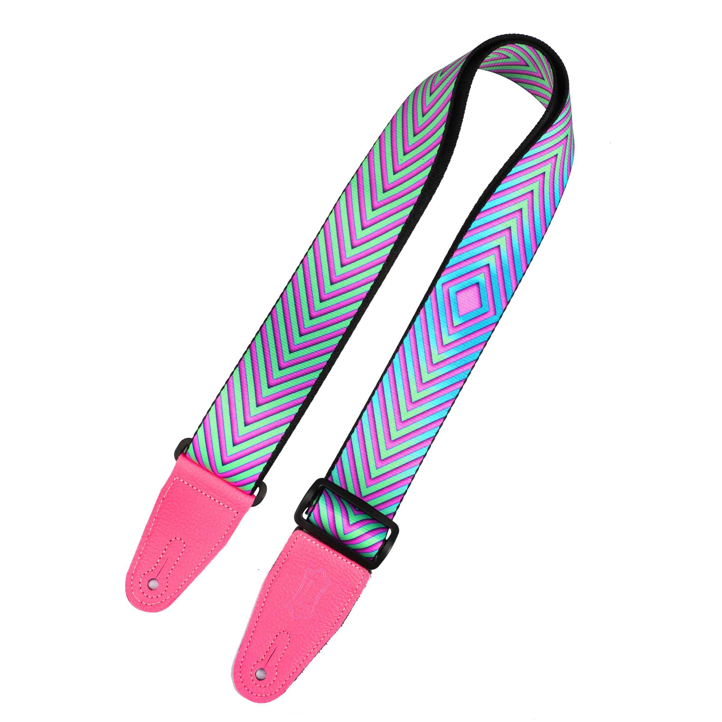 Levy's MP2OI-004 Guitar Strap, Distortion, 2"