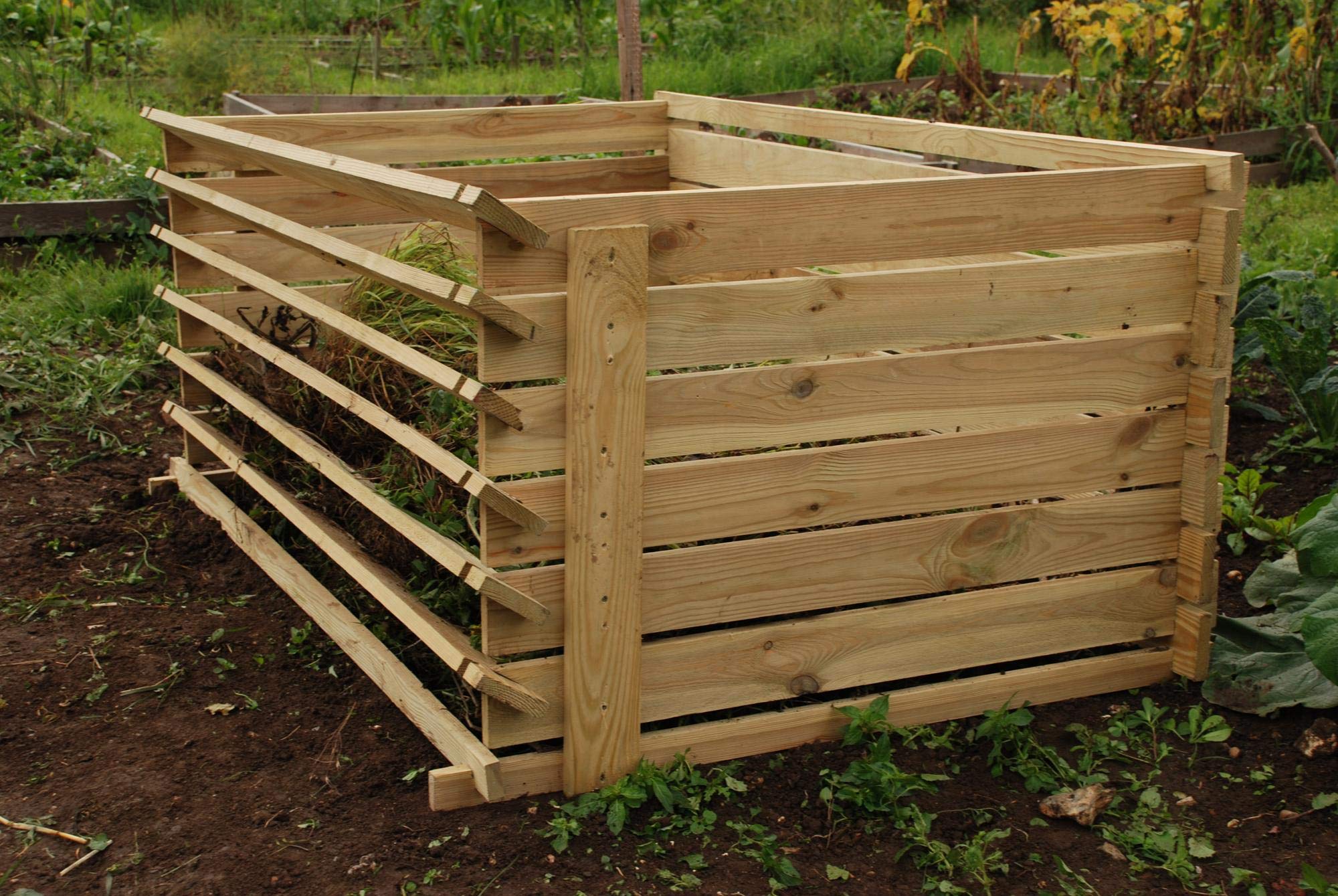 Lacewing Extra Large 897 Litres Garden Outdoor Wooden Compost Bin