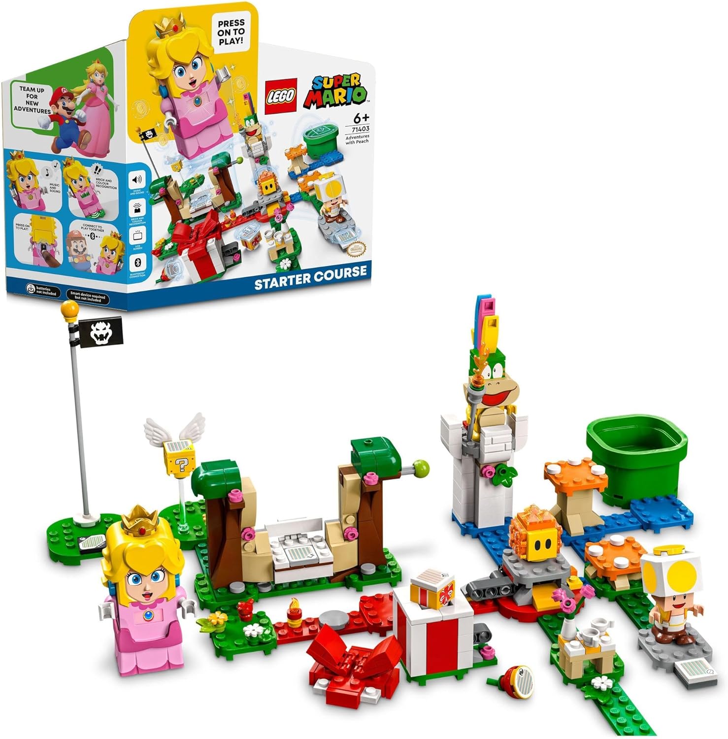 LEGO Super Mario Adventures with Peach Starter Course 71403: Membawa Princess Peach ke Dunia Nyata!