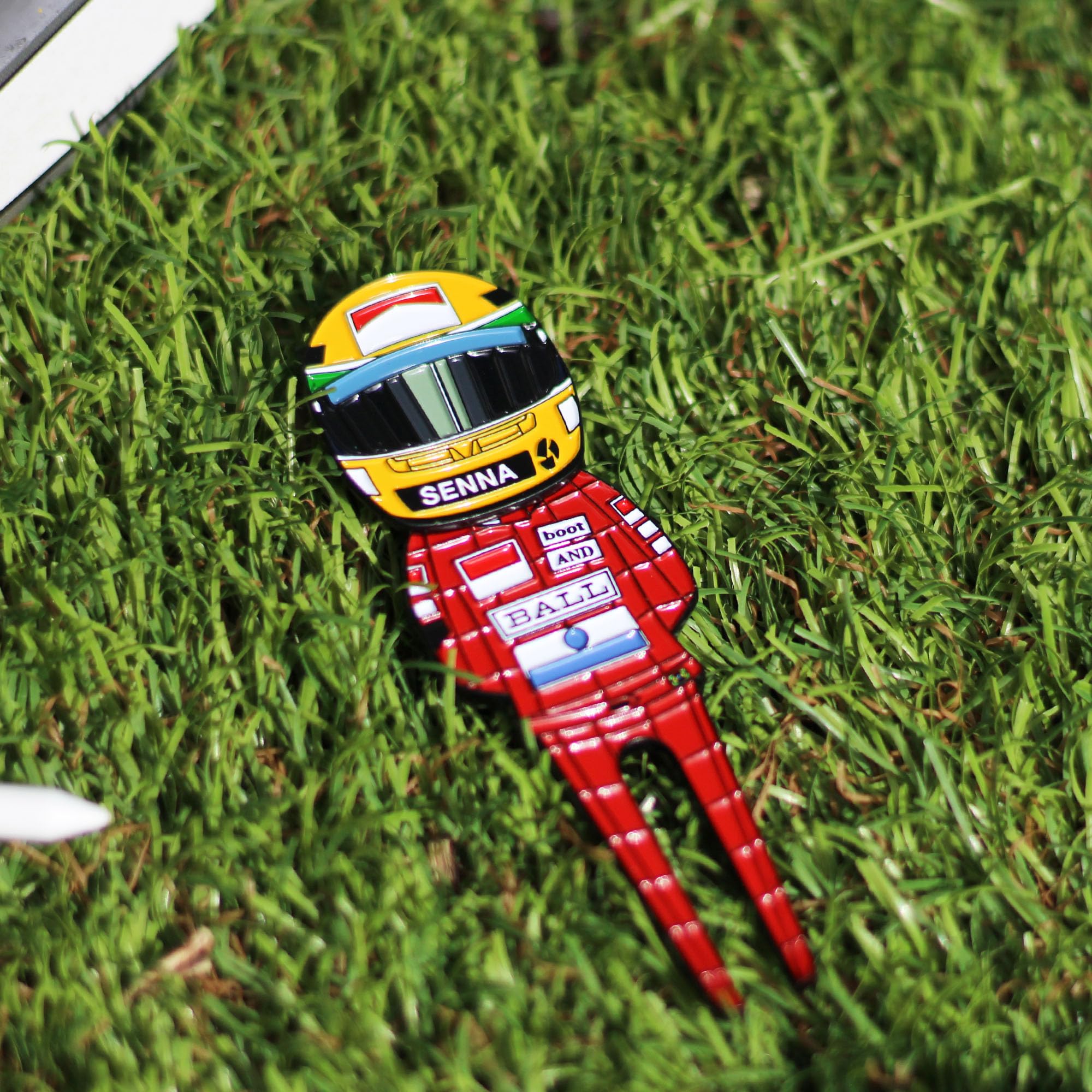 Ayrton Senna F1 Golf Divot Tool & Ball Marker - Image 4