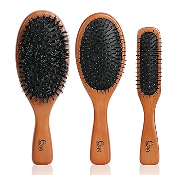 WOOD HAIR BRUSH