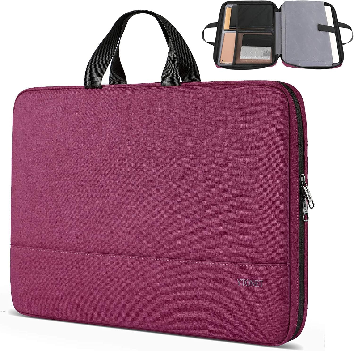 Laptop Case 15.6 Inch, TSA Friendly Laptop Sleeve