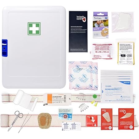 Armoire De Premiers Secours D Entreprise Pour 10 Personnes Conforme Au Code Du Travail Article R4224 14 Amazon Fr Hygiene Et Sante