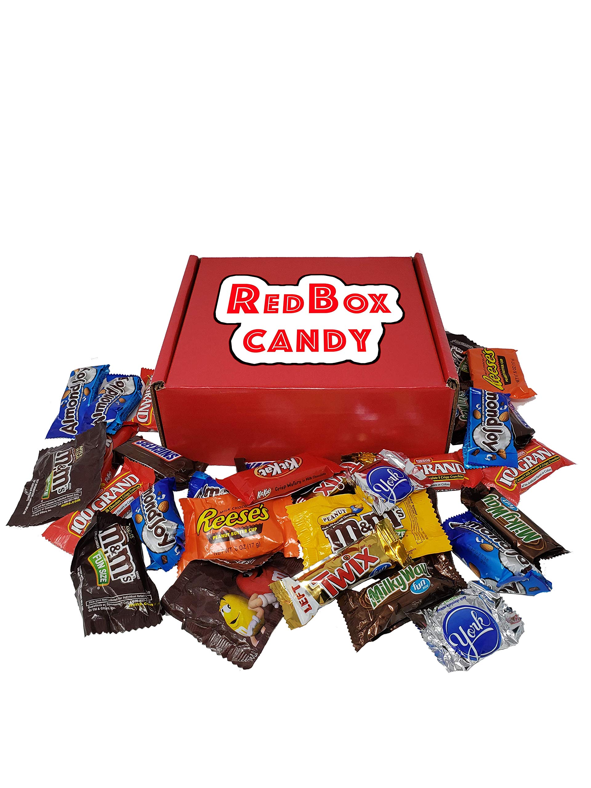 48 OZ Chocolate Bulk Mix, Almond Joy, Snickers, Twix, Chocolate Peanut Butter Cups, Milk M&M's, Pean