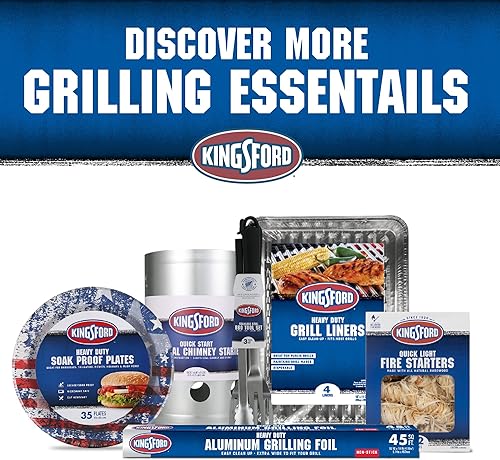 Miniatura 5 de Kingsford Caja ahumadora de acero inoxidable para parrilla, caja de ahumar para todas las parrillas, accesorios de barbacoa resistentes, manera