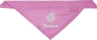 Littlearth Portland Trail Blazers Dog Cat Mesh Jersey Bandana Pink S/M