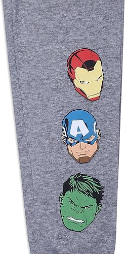 Miniatura 4 de Marvel Avengers Hulk, Captain America y Iron Man - Paquete de 2 pantalones para niños pequeños y niños pequeños