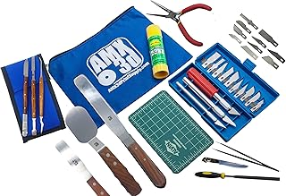 AMX3d Pro Grade 3D Printer Tool Kit - All The 3D Printing Tools & Accessories Needed to Remove, Clean & Finish 3D Prints (Pro Grade)