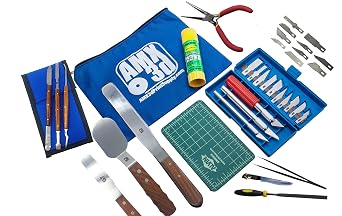 Pro Grade 3D Printer Tool Kit - All The 3D Printing Tools & Accessories Needed to Remove, Clean & Finish 3D Prints Pro Grade