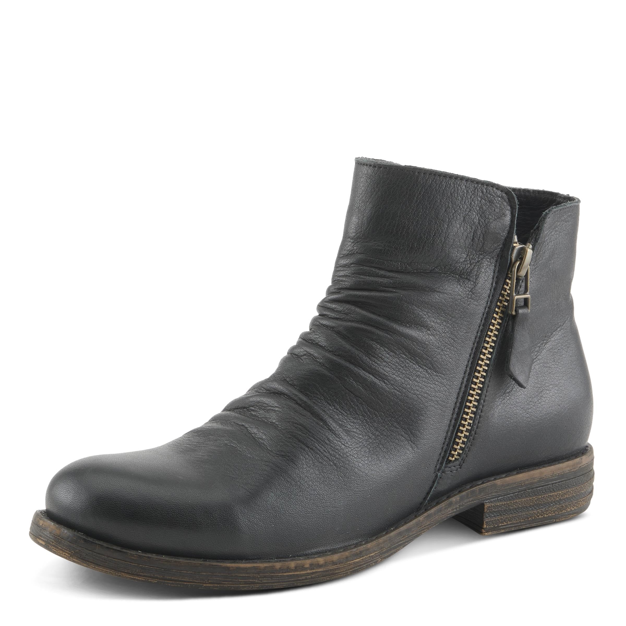 Spring Step Marquis Ankle Booties Stylish Comfortable Leather Boots