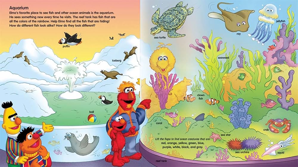 amazon-com-sesame-street-elmo-s-favorite-places-lift-the-flap-9780794413576-monica-carol-sesame-street-books for Elmo Loves His Goldfish Free Printable Amazon.com: Sesame Street Elmo's Favorite Places (Lift-the-Flap): 9780794413576: Monica, Carol, Sesame Street: Books for Elmo Loves His Goldfish Free Printable