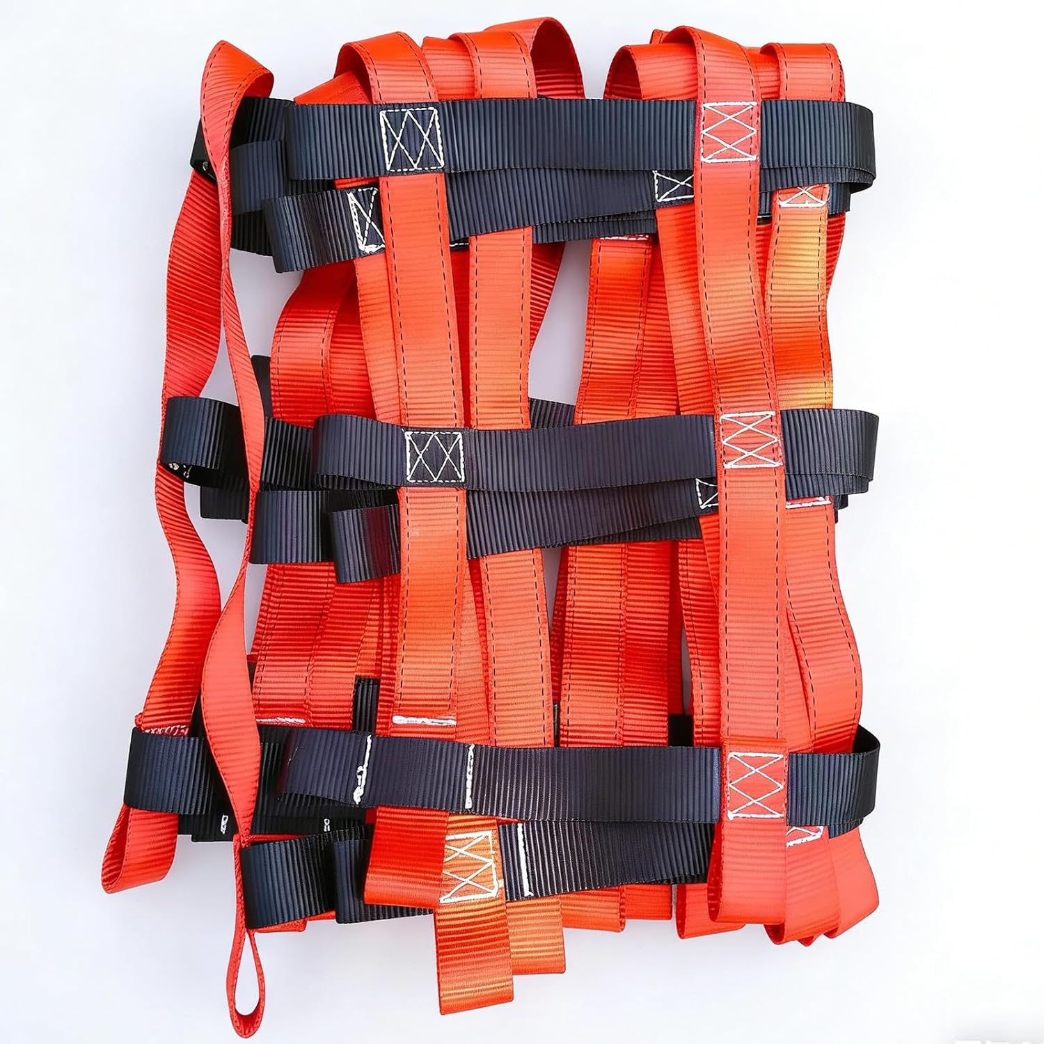 Custom Polyester Webbing Climbing Cargo Net, Playground Ladder, Swingset for Kids and Adult, Treehouse, Fence, Loft Protective Net, Outdoor Jungle Gyms(5x5ft)