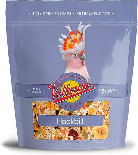 Volkman Avian Science Hookbill Bird Food 4lb