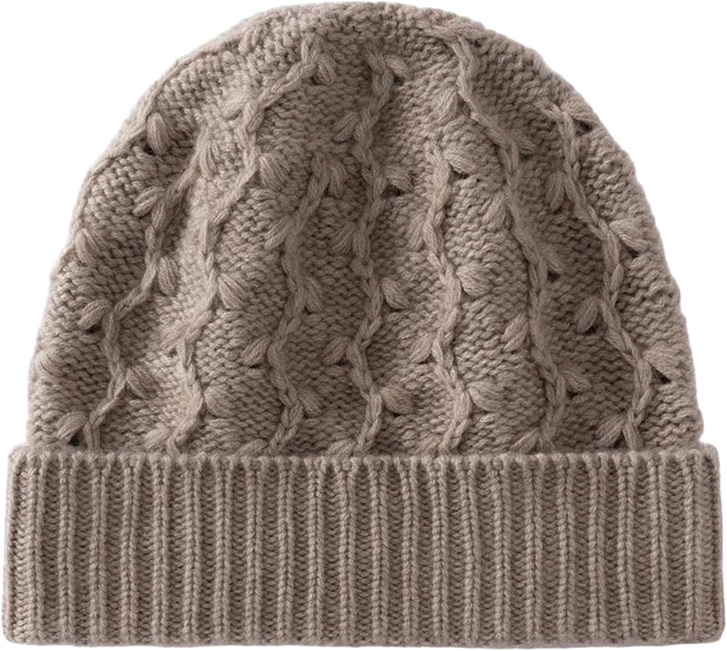 Women's Winter Warm Casual Knitted Hat Outdoor Cold Weather Ear Protection Men's Beanie for Skiing/Hiking/Skating